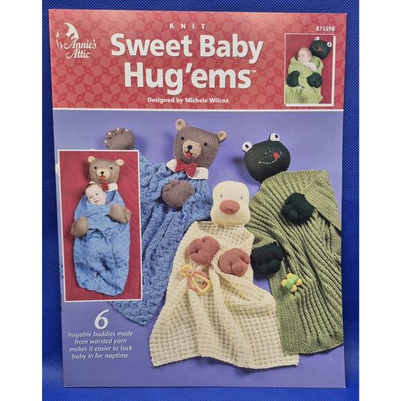 Vintage Annies Attic Crochet Baby Gift Patterns 3 Booklets - Picture 4 of 8